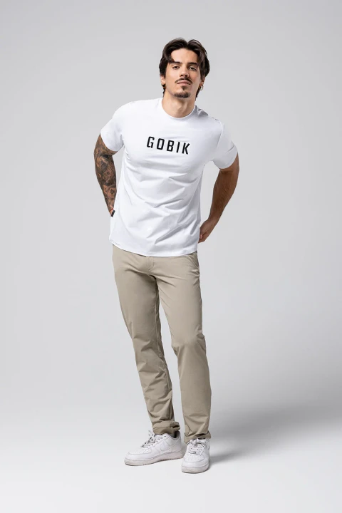 GOBIK T-Shirt Manica Corta Native White